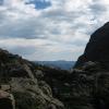 The view north from Sky pond