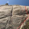 Our warm-up on Saturday, Powder Puff (5.4)