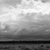 Driving to Santa Fe with storms chasing us