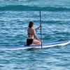 Kate on the paddleboard
