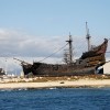 The Black Pearl was anchored nearby