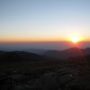 Sunrise on the slopes of Long's Peak